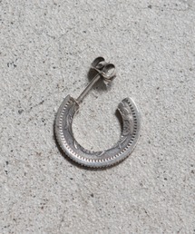 シルバー925/ピアス/50 Sen Coin Giza Edge Line Pierce(S) 古銭