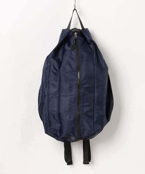 TONE SELECT GOODS(トーンセレクトグッズ)の「LESRIRE/折りたたみリュック エコバッグ L9224(ショルダーバッグ・レディース・グレー/ネイビー/ブラック/ピンク・FREE)」の3枚目の写真