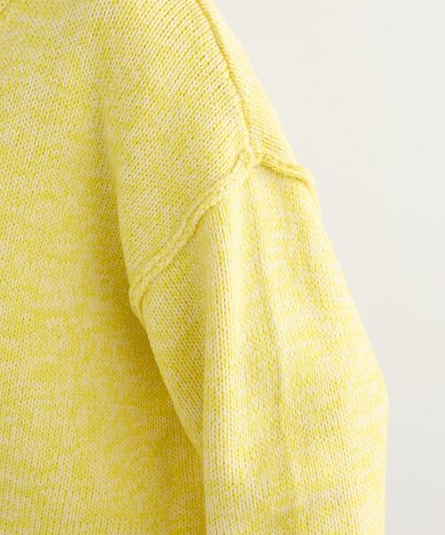 Green　Parks（グリーンパークス）の「MIXニットカーディガン（カーディガン/ボレロ・レディース・イエロー/グリーン/ベージュ/グレー・FREE）」の18枚目の写真