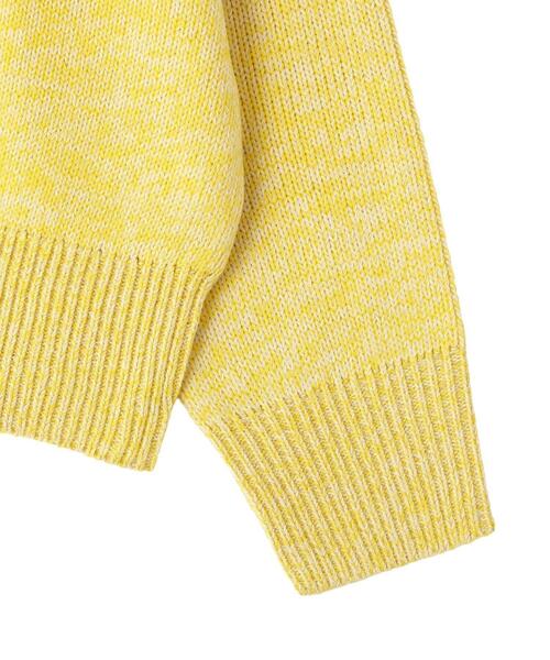 Green　Parks（グリーンパークス）の「MIXニットカーディガン（カーディガン/ボレロ・レディース・イエロー/グリーン/ベージュ/グレー・FREE）」の13枚目の写真