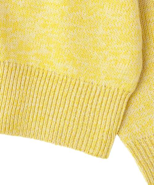 Green　Parks（グリーンパークス）の「MIXニットカーディガン（カーディガン/ボレロ・レディース・イエロー/グリーン/ベージュ/グレー・FREE）」の12枚目の写真