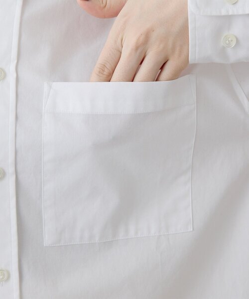 Whim Gazette（ウィムガゼット）の「ブロードシャツ（シャツ/ブラウス・レディース・オフホワイト/ブラウン・FREE）」の21枚目の写真