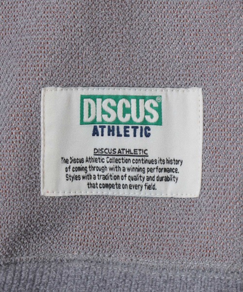 DISCUS(ディスカス)の「DISCUS/ディスカス オーバーサイズ インレイ編み 裏シャギー ボンディング 配色 ワンポイント刺繍 トレーナー スウェット レディース メンズ(スウェット・レディース・ブラック/グレー/アイボリー/オレンジ/ブルー/グリーン・M)」の16枚目の写真