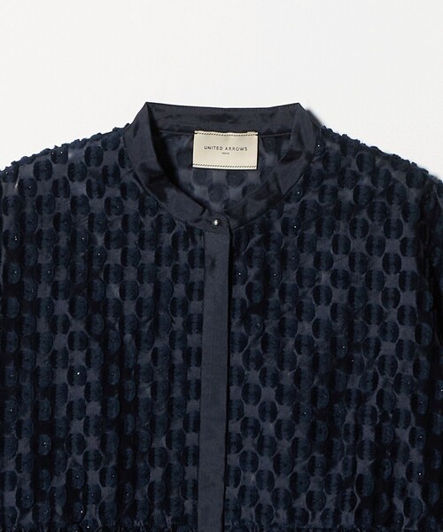 ラメ ドットジャガード ブラウス（シャツ/ブラウス）｜UNITED ARROWS