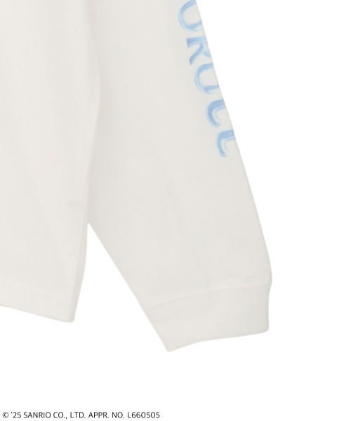 Candy Stripper(キャンディストリッパー)の「【CINNAMOROLL】BALLOON HEART L/S Tシャツ(Tシャツ/カットソー・レディース・ブルー系その他2/オフホワイト・FREE)」の5枚目の写真