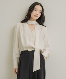 NEUNA | フロントタイブラウス(シャツ/ブラウス)