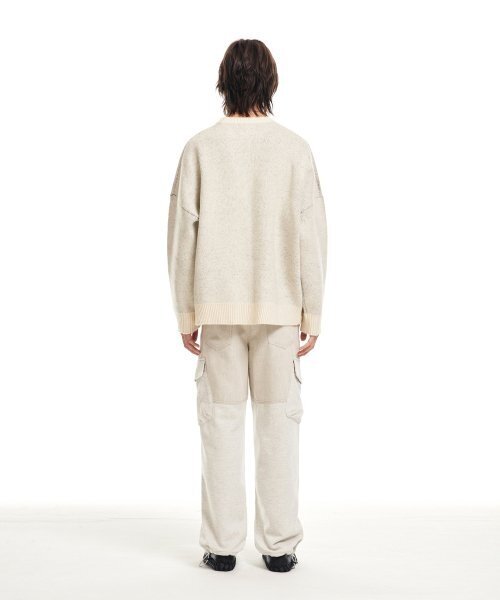 ADDOFF(アドオフ)の「FROM INSIDE KNIT SWEATER ECRU(ニット/セーター・レディース・その他・LARGE/SMALL)」の8枚目の写真