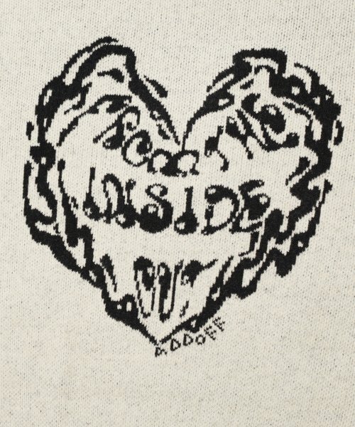 ADDOFF(アドオフ)の「FROM INSIDE KNIT SWEATER ECRU(ニット/セーター・レディース・その他・LARGE/SMALL)」の12枚目の写真