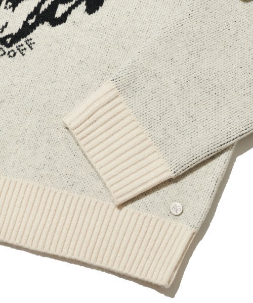 ADDOFF(アドオフ)の「FROM INSIDE KNIT SWEATER ECRU(ニット/セーター・レディース・その他・LARGE/SMALL)」の13枚目の写真
