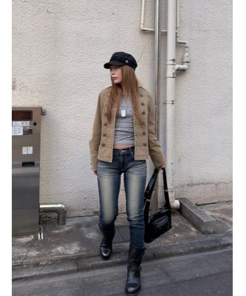 COTTON NAPOLEON ジャケット（その他アウター）｜LAGUA GEM