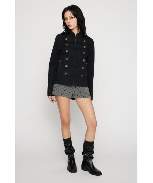 LAGUA GEM（ラグアジェム）の「COTTON NAPOLEON ジャケット（その他アウター・レディース・ブラック/ベージュ・FREE）」の8枚目の写真