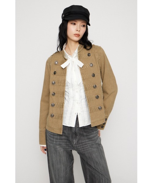 COTTON NAPOLEON ジャケット（その他アウター）｜LAGUA GEM