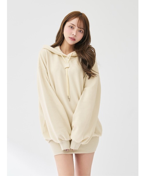 カラーラメスウェットミニワンピース（ワンピース）｜Darich