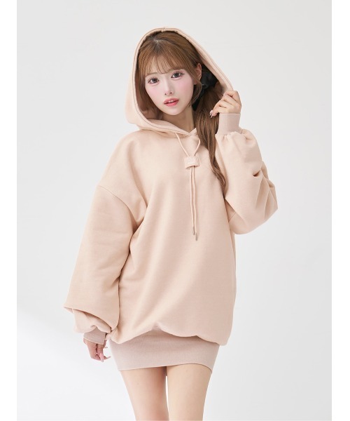 カラーラメスウェットミニワンピース（ワンピース）｜Darich