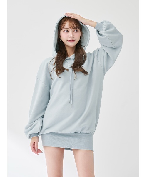 カラーラメスウェットミニワンピース（ワンピース）｜Darich