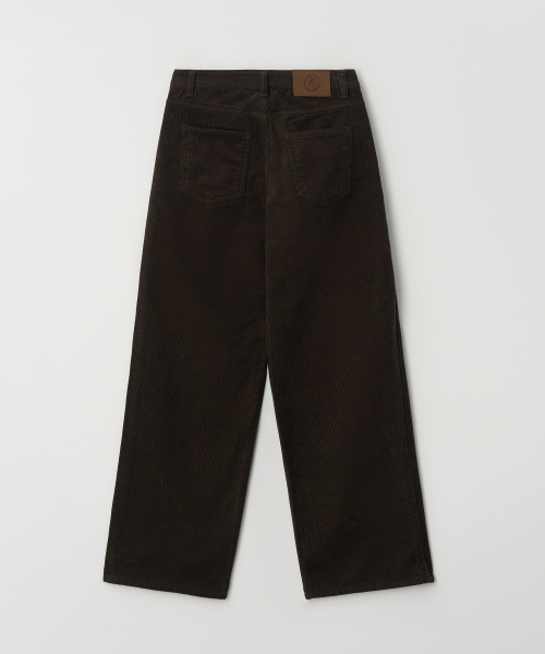 BUTTON UP(ボタンアップ)の「シグニチャーコーデュロイワイドパンツ起毛ver.(ブラウン)(その他パンツ・レディース・その他・S/M/L)」の5枚目の写真