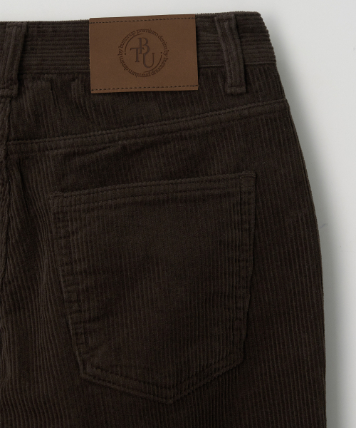 BUTTON UP(ボタンアップ)の「シグニチャーコーデュロイワイドパンツ起毛ver.(ブラウン)(その他パンツ・レディース・その他・S/M/L)」の6枚目の写真