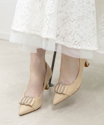 RANDA | ビジューパーツポインテッドトゥパンプス(パンプス)