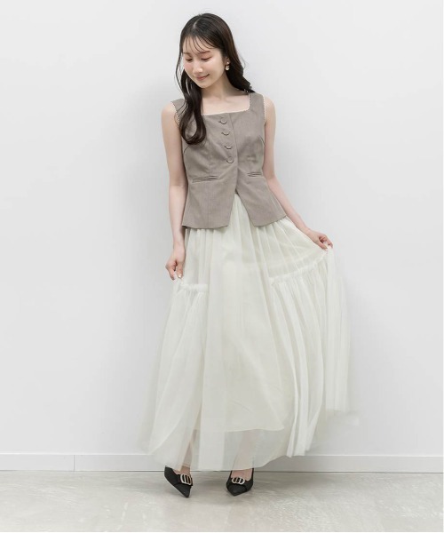 RANDA（ランダ）の「ビジューパーツポインテッドトゥパンプス（パンプス・レディース・ベージュ/アイボリー/ブラック・24/24.5/22.5/23/23.5/22/25.5/25）」の21枚目の写真