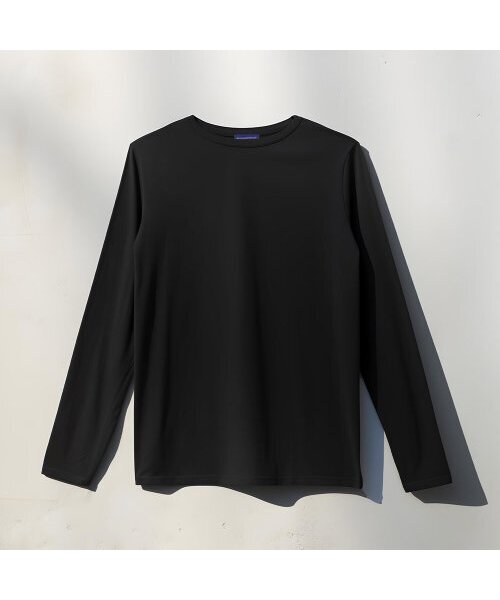 OHP(ワンハンドレッドパーセント)の「OHPスタンダードベーシック長袖Tシャツブラック(Tシャツ/カットソー・メンズ・ブラック・L/XL/2XL/M)」の1枚目の写真