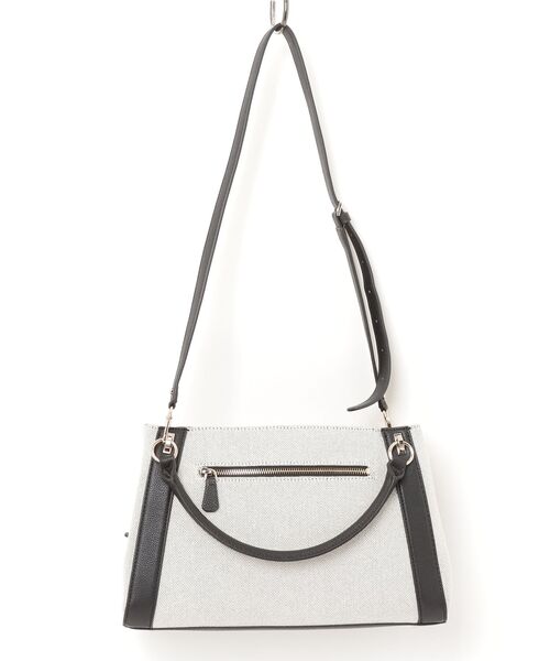 Guess(ゲス)の「KARNILLA Girlfriend Satchel ハンドバッグ(ハンドバッグ・レディース・ブラック/キャメル・ONE SIZE)」の8枚目の写真