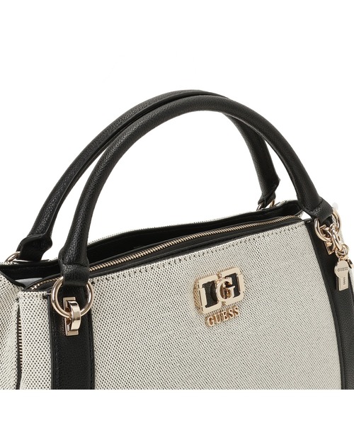 Guess(ゲス)の「KARNILLA Girlfriend Satchel ハンドバッグ(ハンドバッグ・レディース・ブラック/キャメル・ONE SIZE)」の4枚目の写真