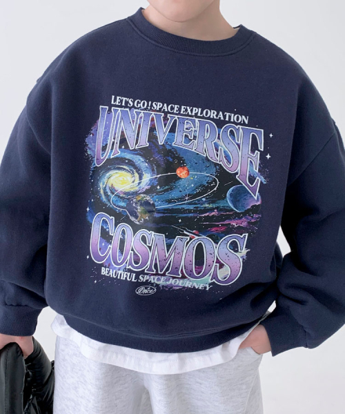 BERRYCLOSET（ベリークローゼット）の「[起毛] スペースアンダーバースウェット（スウェット・レディース・ネイビー・7号）」の2枚目の写真