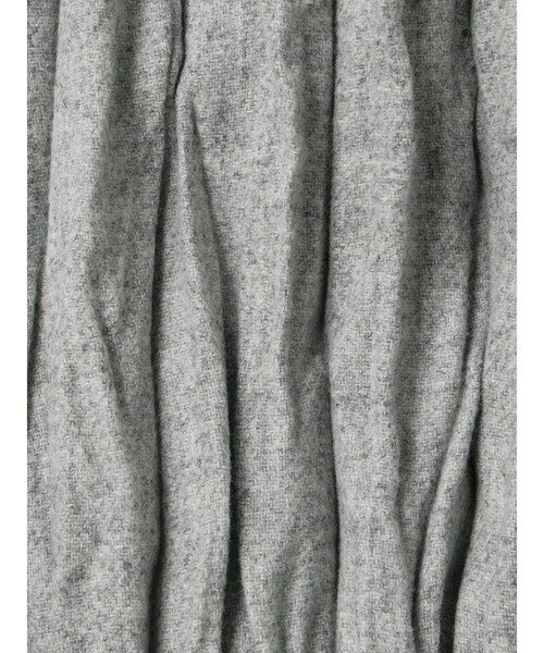 mizuiroind（ミズイロインド）の「mizuiro ind ウールブレンドティアードワッシャースカート（スカート・レディース・ブラウン/ライトグレー/ブラック・FREE）」の19枚目の写真