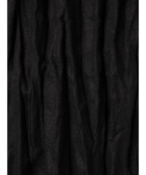 mizuiroind（ミズイロインド）の「mizuiro ind ウールブレンドティアードワッシャースカート（スカート・レディース・ブラウン/ライトグレー/ブラック・FREE）」の4枚目の写真