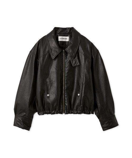 LOUNIE新品⭐️洗える❗️フォルムジップブルゾンオーガンジーバルーンジャケット LOUNIE（ルーニィ）公式サイト／公式オンラインストア