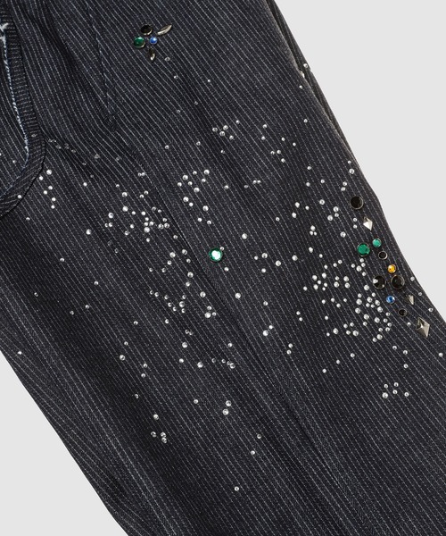 MASU(エムエーエスユー)の「GA**XY PIQUE WORK TROUSERS(その他パンツ・メンズ・インディゴブルー/ブラック・46/44)」の4枚目の写真