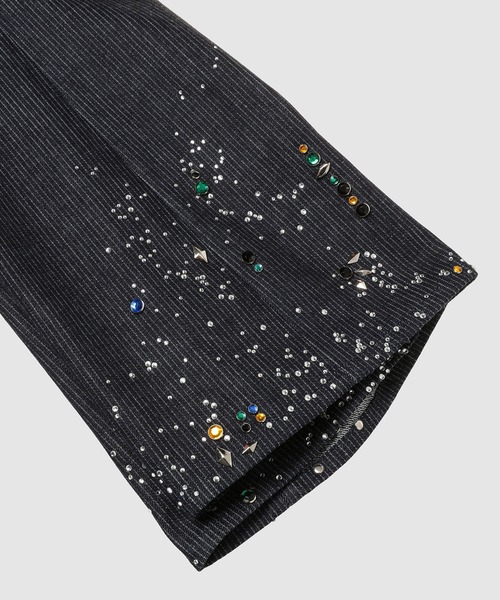 MASU(エムエーエスユー)の「GA**XY PIQUE WORK TROUSERS(その他パンツ・メンズ・インディゴブルー/ブラック・46/44)」の5枚目の写真