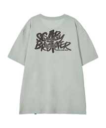 [エピスタジオXスキャリーブラザーSERIES 1]コットンルーズフィット半袖Tシャツ_ダースティミント