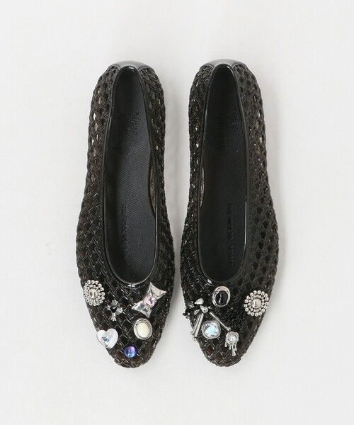 ODETTE E ODILE（オデットエオディール）の「＜HEAVENLY JELLY＞ RNDBIJ Jelly FLT（パンプス・レディース・シルバー/ブラック・38/35/36/37/39）」の7枚目の写真