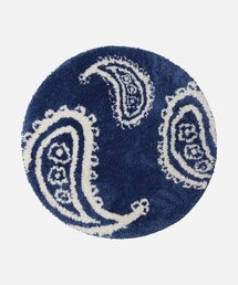 FRIZMWORKS(�t���Y�����[�N�X)��PAISLEY ROUND RUG (60*60) _ NAVY(���O/�}�b�g)