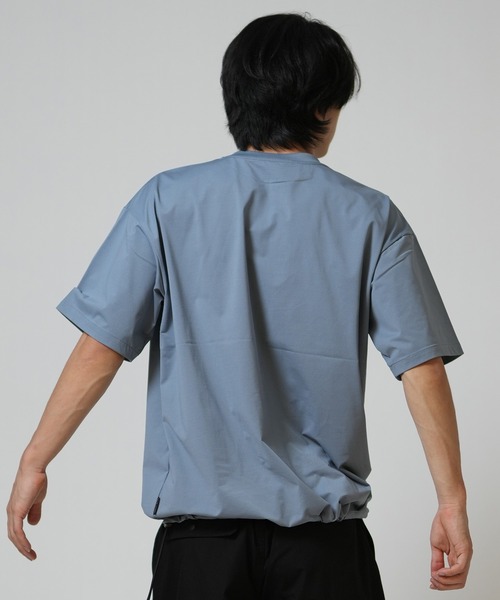 ムラサキスポーツ(ムラサキスポーツ)の「【ムラサキスポーツ限定】DEAR LAUREL/ディアローレル 半袖 Tシャツ ロゴ ワンポイント 軽量 速乾 D26S-2106(Tシャツ/カットソー・メンズ・サックスブルー/ブラック/チャコールグレー・L/M/XL)」の19枚目の写真