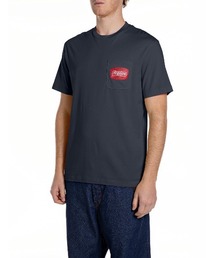 ベーシックジャージーレトロプリント ポケTシャツ