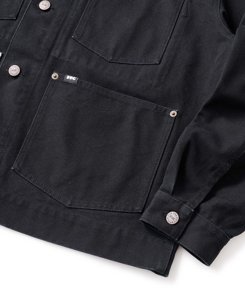 FTC（エフティーシー）の「WASHED CANVAS WORK JACKET（その他アウター・メンズ・その他/ブラック/ブルー・X-LARGE/LARGE/MEDIUM/SMALL）」の6枚目の写真