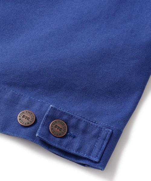 FTC（エフティーシー）の「WASHED CANVAS WORK JACKET（その他アウター・メンズ・その他/ブラック/ブルー・X-LARGE/LARGE/MEDIUM/SMALL）」の11枚目の写真