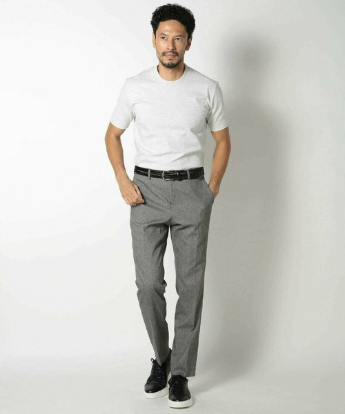 MEN'S BIGI（メンズビギ）の「【DOMODOSSOLA/ドモドッソラ】レザーメッシュプレーンベルト（ベルト・メンズ・ブラック/ブラウン/ネイビー・03/02）」の12枚目の写真