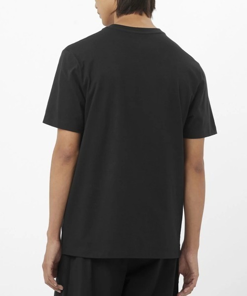 SALOMON（サロモン）の「【SALOMON】CHEST LOGO REGULAR TEE M（Tシャツ/カットソー・メンズ・ホワイト/ブラック・M/XL/L）」の6枚目の写真