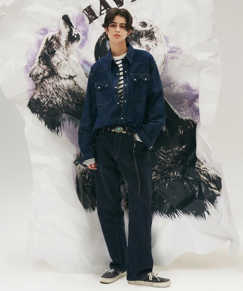 REMI RELIEF（レミレリーフ）の「REMI RELIEF/レミレリーフ 13oz 1954XX DENIM PT ジンバブエ コットン デニムパンツ 2026年春夏（デニムパンツ・メンズ・ワンウォッシュ・M/L/XL）」の4枚目の写真