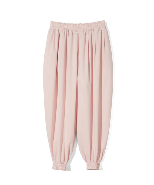 MIDIUMISOLID(ミディウミソリッド)の「MIDIUMISOLID for Ladies バルーンイージーパンツ(その他パンツ・レディース・ピンク/ブラック・FREE)」の3枚目の写真