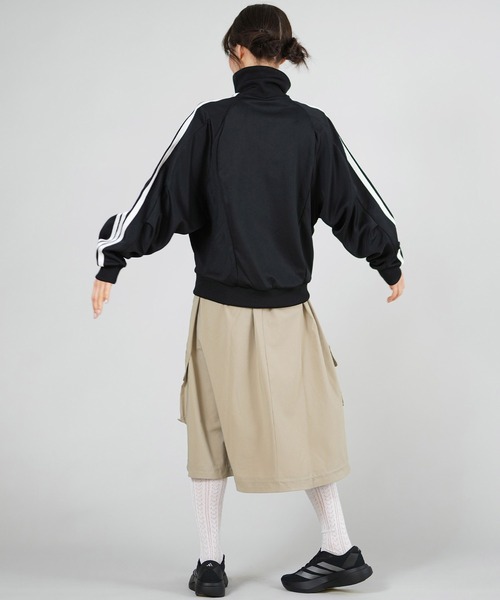 adidas（アディダス）の「adidas/アディダス Ｗ ＳＴＡＤＩＵＭ Ｃ トラックトップ L6722（スウェット・レディース・オフホワイト/スカイブルー/ホワイト×ブラック・L/M）」の10枚目の写真