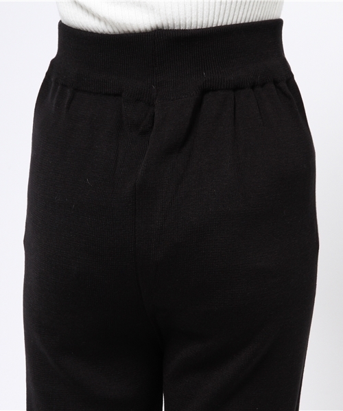 OUTLET（アウトレット）の「【WHO'S WHO gallery】AMニットワイドPT（その他パンツ・レディース・ブラック/グレー/ベージュ/ネイビー・FREE）」の9枚目の写真