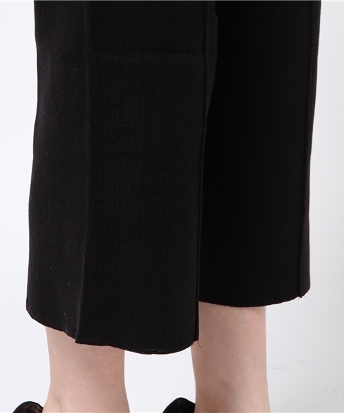 OUTLET（アウトレット）の「【WHO'S WHO gallery】AMニットワイドPT（その他パンツ・レディース・ブラック/グレー/ベージュ/ネイビー・FREE）」の10枚目の写真