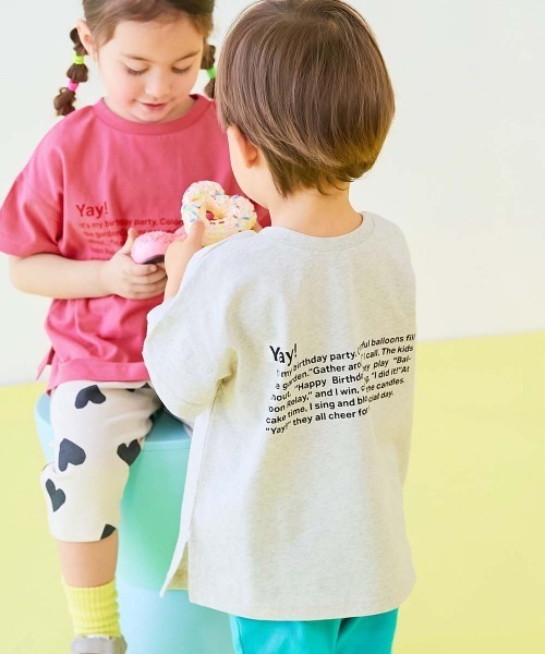 綿100％】 親子お揃い ディズニー リゾート柄Tシャツ 0546K（Tシャツ