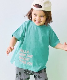 devirock（デビロック）の「【EN-JOY】どっちも前だから1人でお着替え カラフル 半袖Tシャツ（Tシャツ/カットソー）」