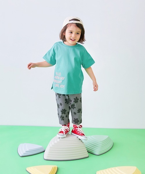 セール】【EN-JOY】どっちも前だから1人でお着替え カラフル 半袖T