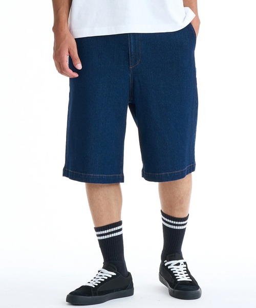 ELEMENT(エレメント)の「ELEMENT/エレメント ハーフパンツ ショートパンツ ショーツ デニム BG021600(デニムパンツ・メンズ・グレー/ブラック/ライトインディゴブルー/インディゴブルー・L/XL/M)」の1枚目の写真